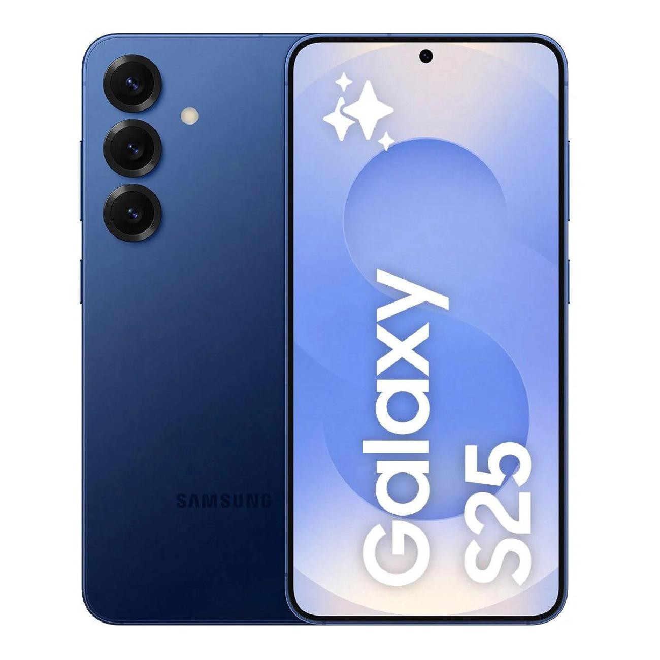 Samsung Galaxy S25 5G 256GB - Navy *Au Stock* , 6.2', Full HD+, 120Hz, 12GB/256GB, 50MP/12MP, Single+ Esim, Ai, 4000mAh, 2 Years Warranty
