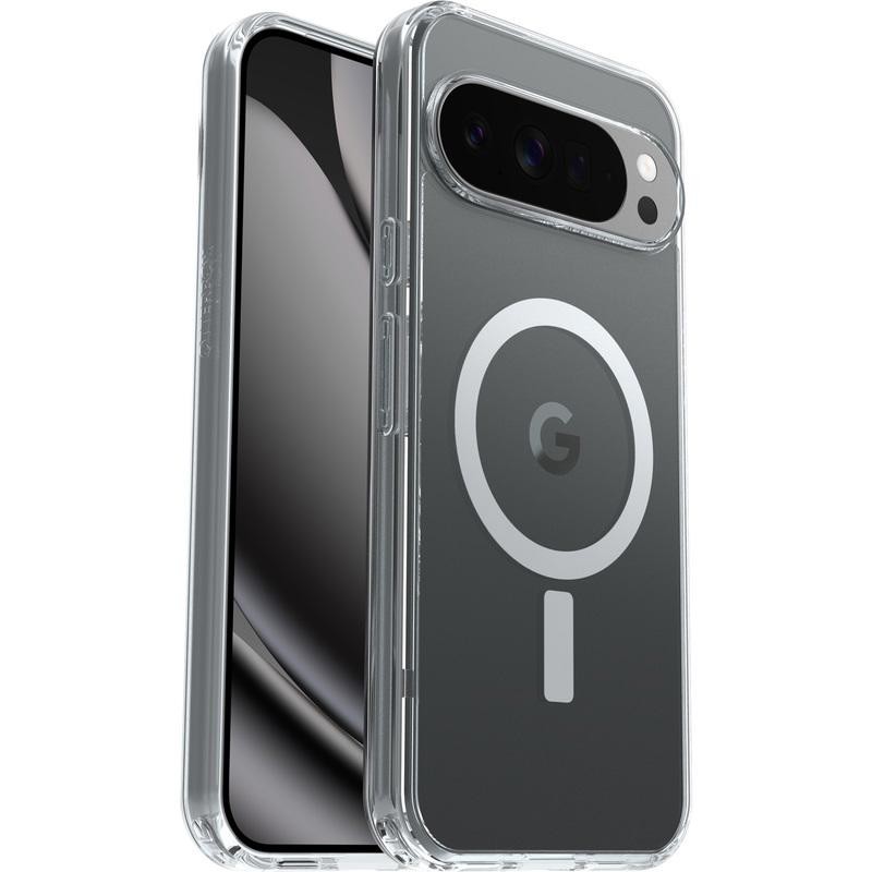 OtterBox Symmetry Clear Magnets Google Pixel 10/Pixel 10 Pro - Case Clear (77-98095), Drop+ 3X Military Standard, 7 Years Warranty