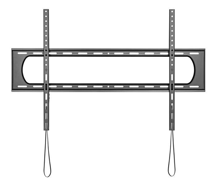 BrateckAffordable Heavy-Duty TV Wall Mount For 60’’~120’’ Fit Curved TV Up To 120KG, Vesa 50X50 Up To 900X600 Fine Texture Black (LS)