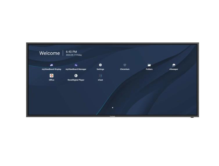 Viewsonic Cde92uw 92' 5K 5120 X 2160 Commercial Presentation Display, 24/7, Usb-C, Pro Av 2024 3 Years Advance Replacement, Vesa 800 X 600