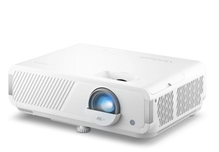 ViewSonic LX720‑4K, True 4K Laser Projector, 3,500 Lumens, HDR, Up To 300' Display, 10W Speaker, Google TV For Easy Streaming, 3Yarw