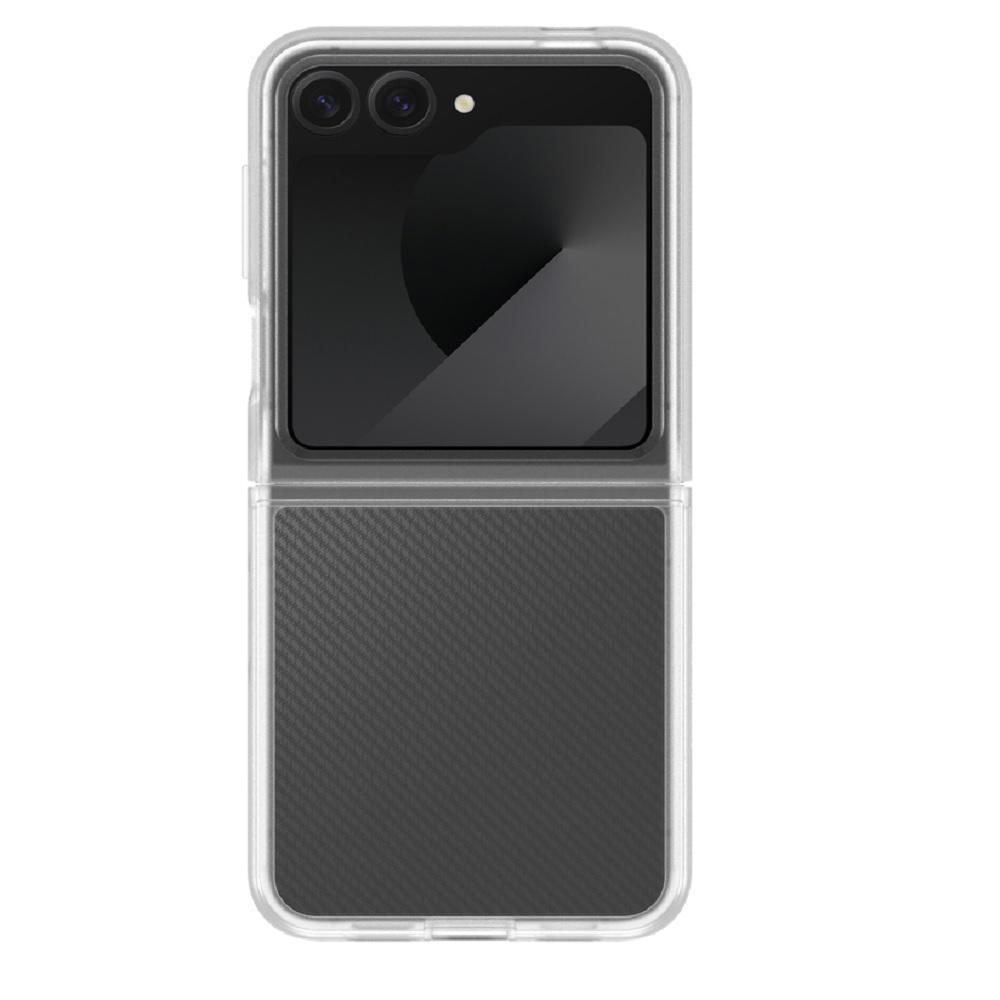 OtterBox Thin Flex Samsung Galaxy Z Flip7 5G (6.9') Case Clear - (77-98217), Drop+ Military Standard, Raised Edges, Ultra-Slim, 7 Years Warranty