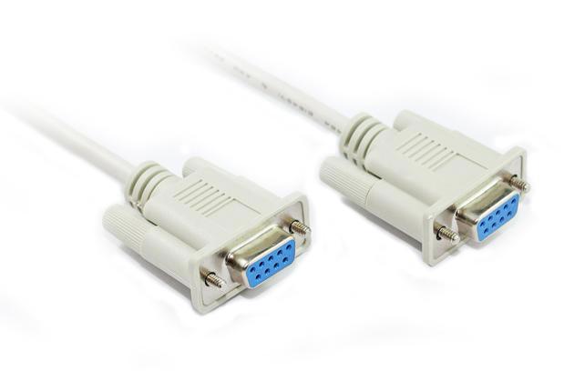 4Cabling Null Modem Cable DB9 F-F: 2M