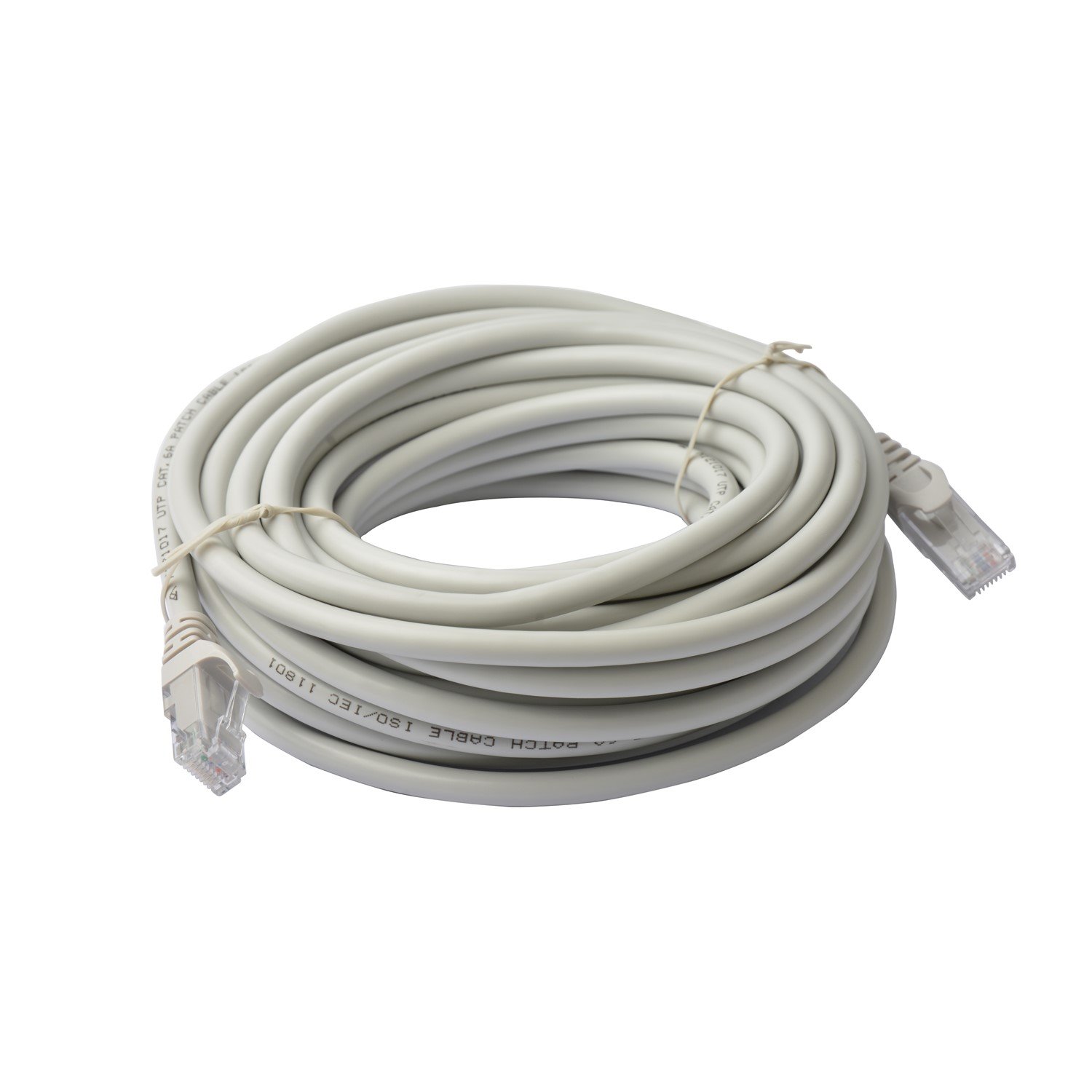 8Ware Cat 6A Utp Ethernet Cable, Snagless&#160; - 10M Grey