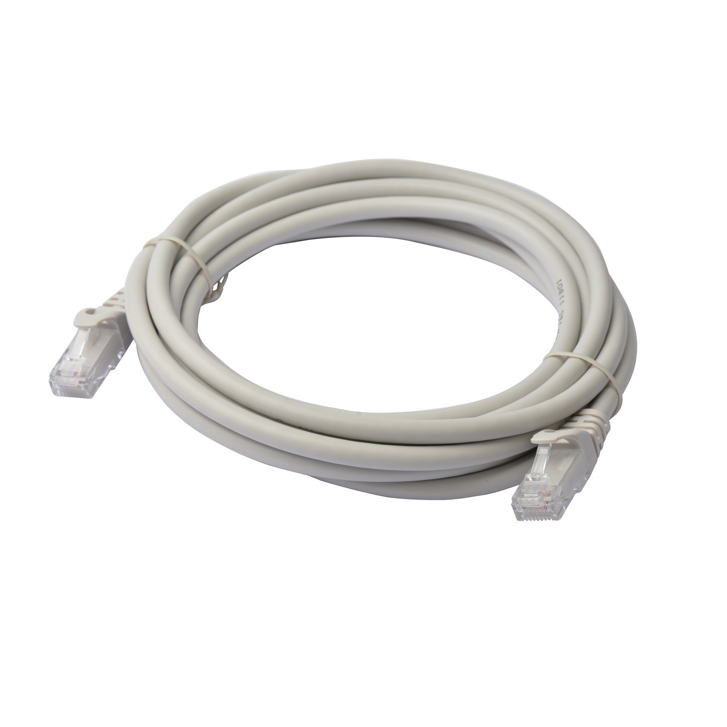 8Ware Cat 6A Utp Ethernet Cable, Snagless&#160; - 3M Grey