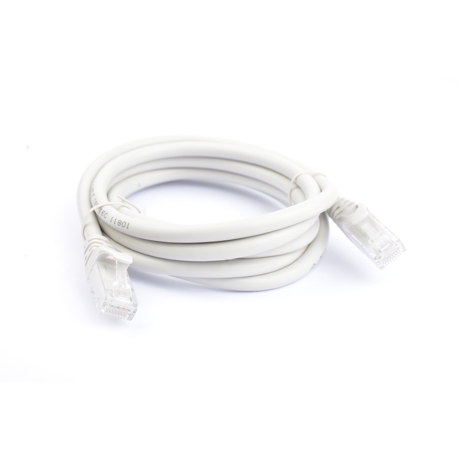 8Ware Cat 6A Utp Ethernet Cable, Snagless&#160; - 2M Grey