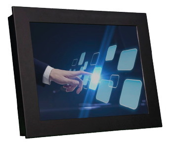NEXIR170 BLACK 17"" Nexio Industrial grade Touch Monitor featuring Multi Touch Infrared Technology with USB controller and extreme toughened glass. Finished in Black.