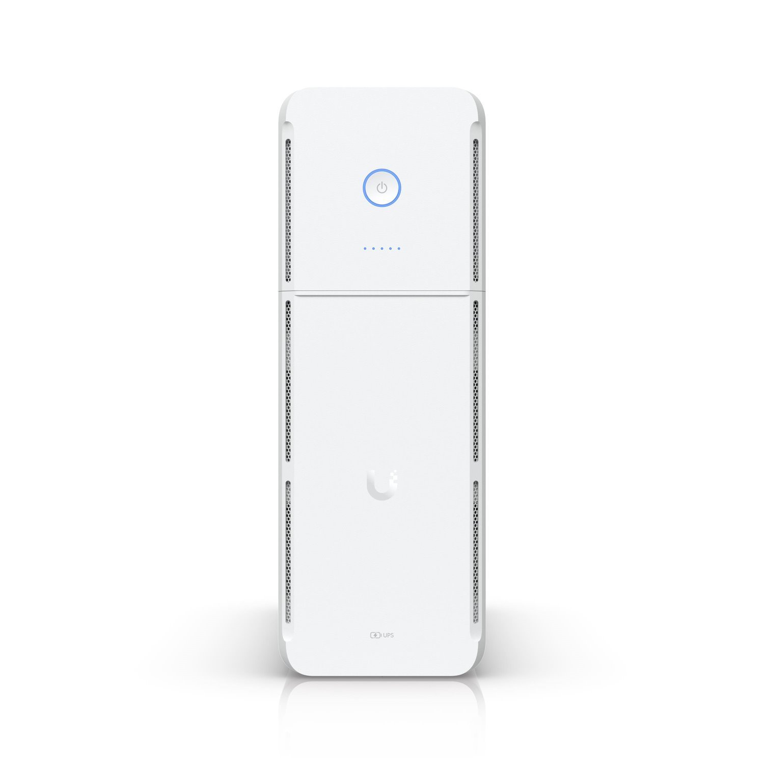 Ubiquiti UniFi Ups Tower, UniFi 1kVA Uninterruptible Power Supply,10 Outlets, Swappable Battery, 108Wh, (300W) Runtime 7 Minutes, UniFi Alarm Ready