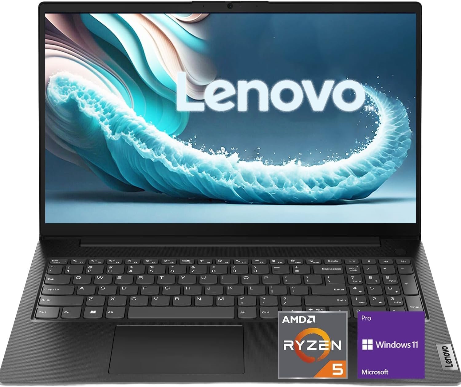 Lenovo V15 Laptop - Special Business Edition - 15.6 FHD - AMD Ryzen 5 7520U (Beats i7-1165G7) - 16GB Memory - 512GB PCIe SSD - Long Battery Life - Military-Grade Durability - Win 11 Pro