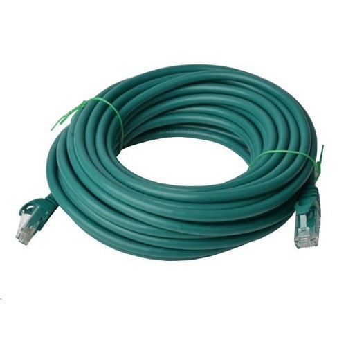 8Ware 8WR Cab Nw-Cat6-10M-Snagless-Green