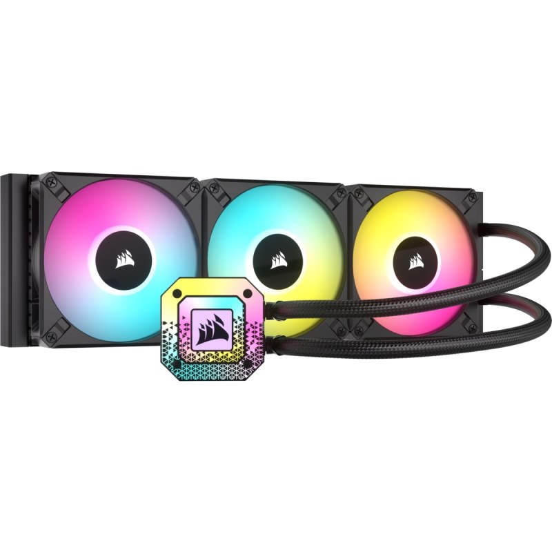 Corsair Cor Fan 360Mm-Icue-H150i-Elite-Blk