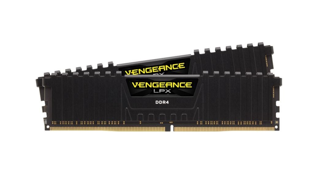 Corsair Vengeance LPX DDR4, 3600MHz 32GB 2 X 288 Dimm, Unbuffered, 18-22-22-42, Black Heat spreader,1.35V, XMP 2.0,For Amd Ryzen