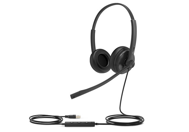 Yealink UH34 Dual Wired Headset (UC, USB-A)