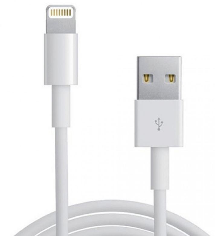 Astrotek iPhone 5 / 6 Lighting Data Charger Cable 1M - Usb Type A Male To 8 Pins Male White Colour RoHS