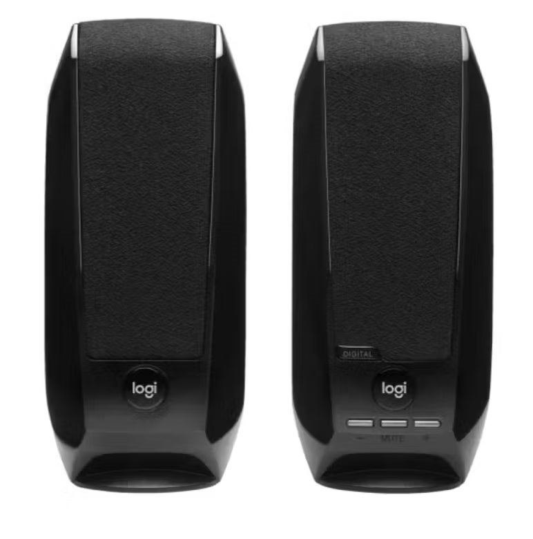 Logitech S150 Usb Stereo Speakers Crystal-Clear Stereo Sound ~Z120