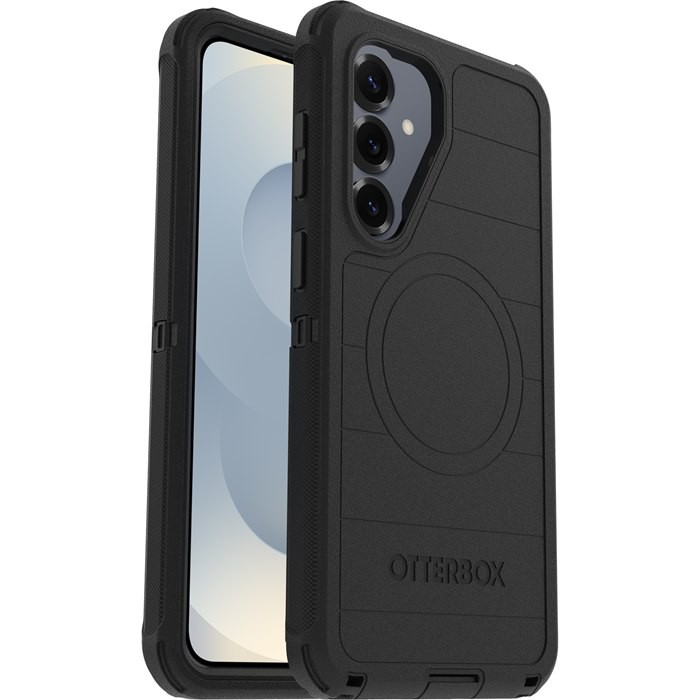 OtterBox Defender Pro Magnets Samsung Galaxy S26+ 5G (6.7') Case Black - (77-99858), Drop+ 7X Military Standard, Tri-Layer, 7 Years Warranty