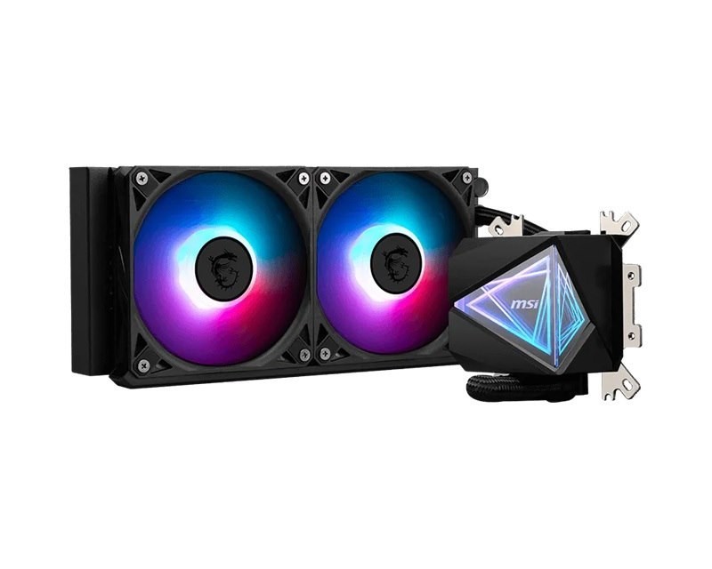 Msi Mag Coreliquid I240 BlackLiquid Cpu Cooler, Lga 1150/1151/1155/1156/1200/1700+ Next Gen Am5/Am4 3Y Warranty