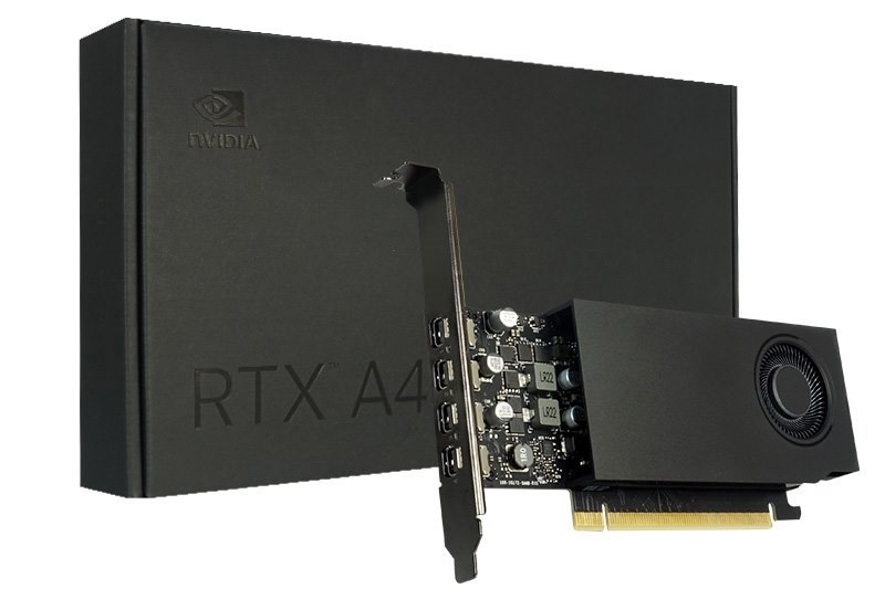 Leadtek nVidia RTX A400 4GB GDDR6 PCIe Gen 4 X8 50W (Atx Bracket) 96GB/s Memory Bandwidth Memory Interface 64-Bit
