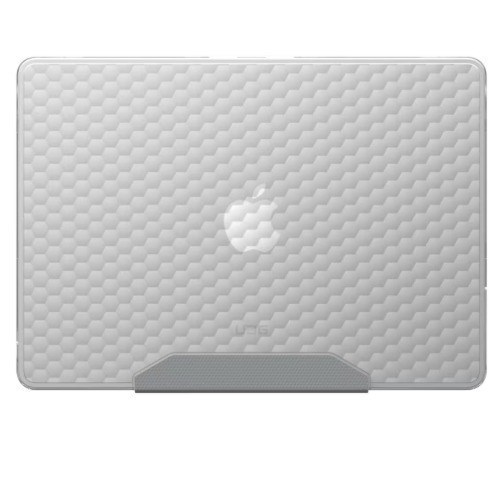 Uag Essential Armor Apple MacBook Air (13') (M5/M4/M3/M2) (5TH/4TH/3RD/2ND Gen) Case - Ice (134009114343), Sleek, Lightweight, 1 Year Warranty