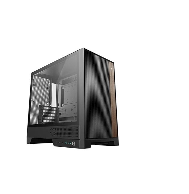 DeepCool CL600 Atx Mid-Tower 457.5X235X422.5MM Tempered Glass Usb-C Gen2 7 Slots Gpu 413MM Cpu 175MM 360MM Rad Atx/Sfx Argb Fans Rear-Conn MB Support