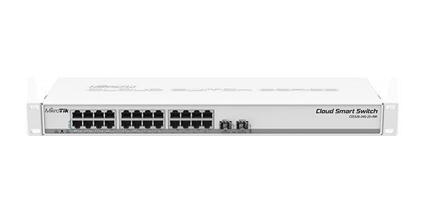 Mikrotik 24-Port Gigabit Cloud Router Switch 2 SFP+ Ports