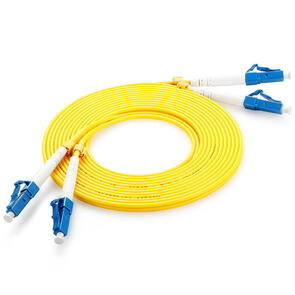 ETU-Link Fibre Optic Duplex Patch Cord 9/125ΜM Single-Mode Os2 LC-LC 1M Yellow