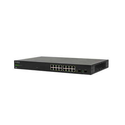 Araknis Networks 210 Series Websmart Gigabit Switch with Partial PoE+ | 16 + 2 Front Ports
