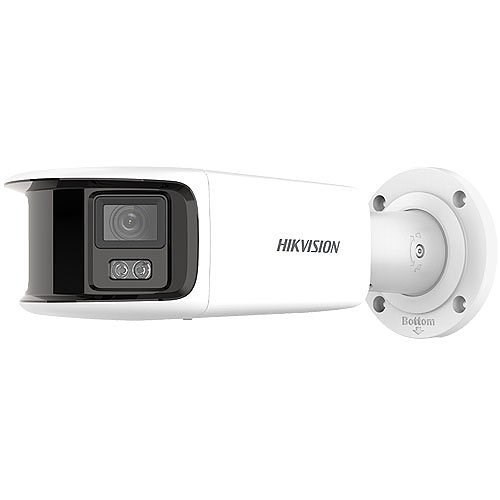 Hikvision DS-2CD2T87G2P-LSU/SL ColorVu 8MP Panoramic Bullet IP Camera, 4mm Fixed Lens, White