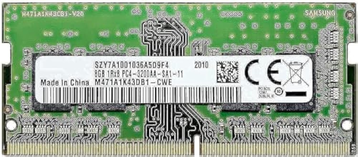 Mémoire vive de portable 8Go (SODIMM DDR$ 3200MHz)