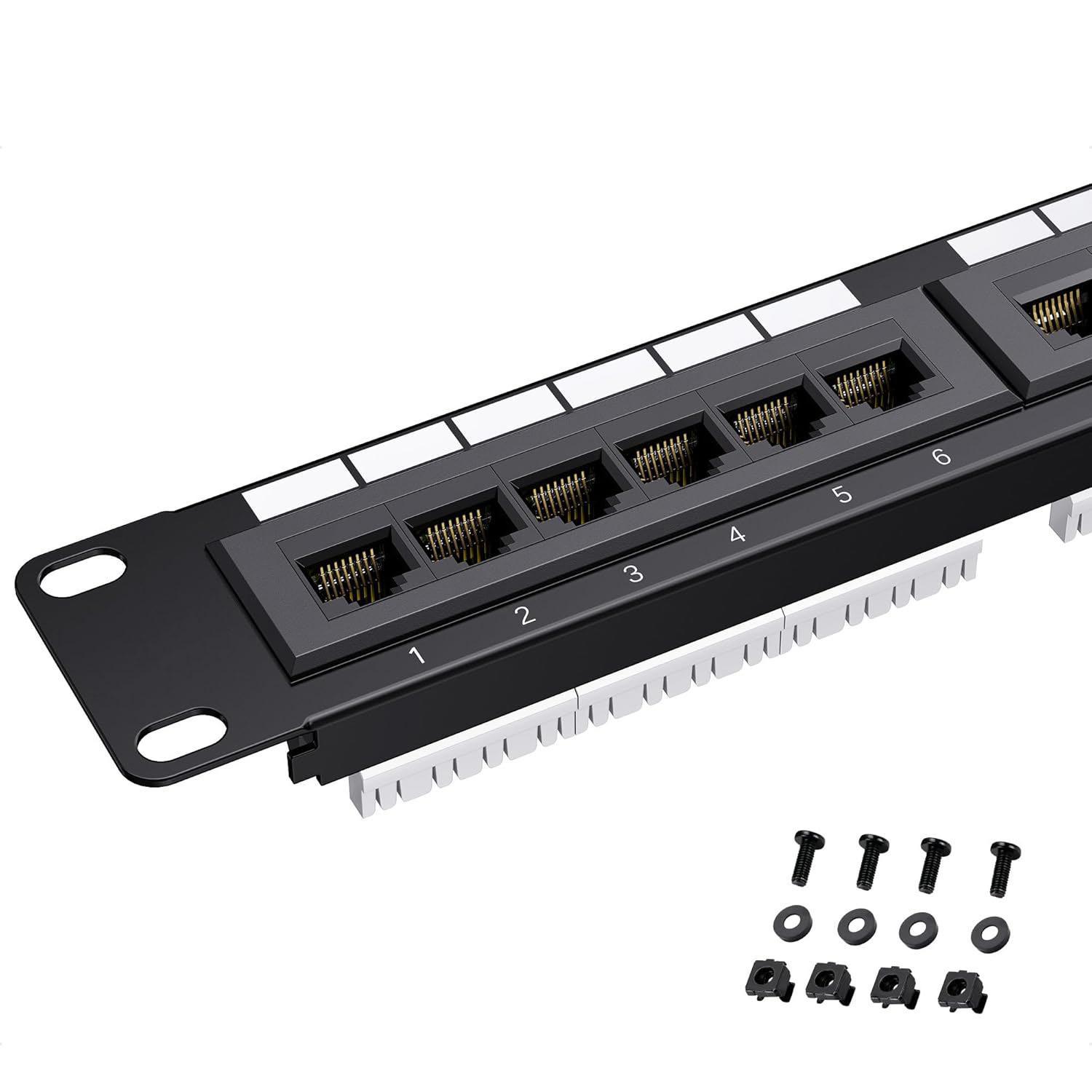 Patch panel 24 ports