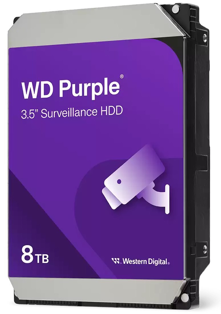 Western Digital 8TB WD Purple Surveillance Internal Hard Drive