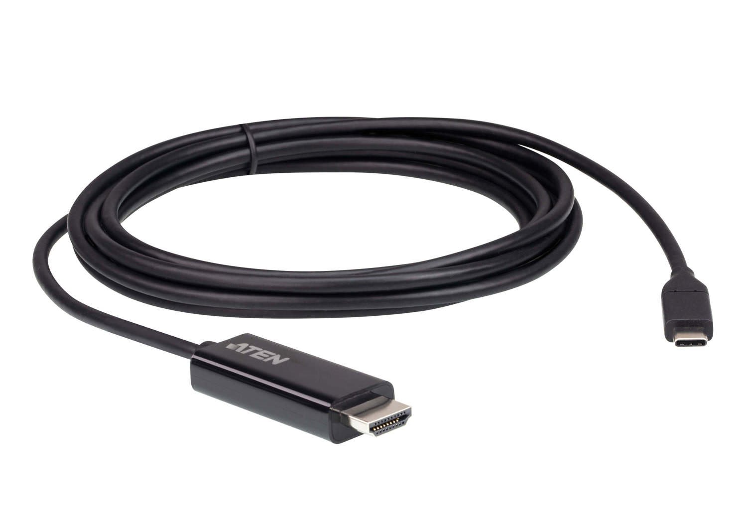 Aten (Uc3238-At) Aten Usb-C To Hdmi 4K 2.7M Cable, Supports Up To 4K @ 60Hz With High Quality Cable