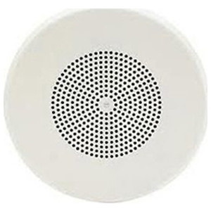 Valcom V-1020C Ceiling Mountable, Flush Mount Speaker - 1 W RMS - Semi-gloss White