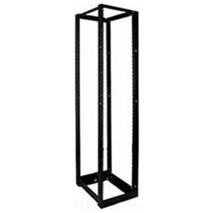 Chatsworth Adjustable 4-Post ServerRack, Steel, Square-Punche