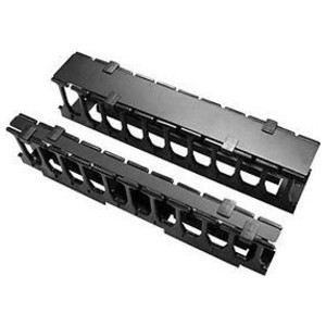 Chatsworth Universal Horizontal Cable Manager, 2 Rmu, 19 In.