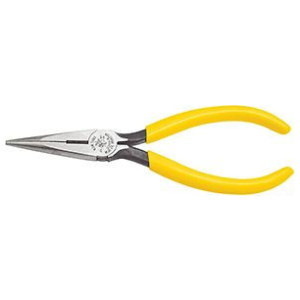 Klein Tools 7" Standard Long-Nose Side Cutting Pliers