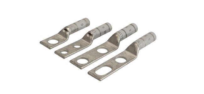 Miroc Lug, 2 Solid, 2-Hole, 3/8 In. Bolt Size, Inspection Window, White