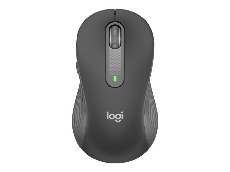 LOGITECH M650L LARGE SIGNATURE WIRELESS MICE, BOLT RECEIVER, BLUETOOTH, GRAPHITE- 1 YR WTY