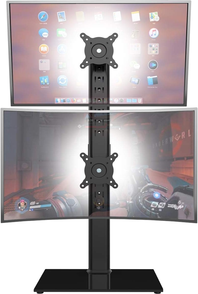 Vertical Dual Monitor Stand