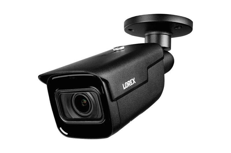 Lorex N3 - 4K (8MP) IP Wired Bullet Security Camera, Motorized Varifocal Lens, Real-Time 30 FPS Recording, 4X Optical Zoom