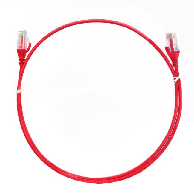 4Cabling 0.25m CAT6 Ultra Thin LSZH Ethernet Network Cable | Red