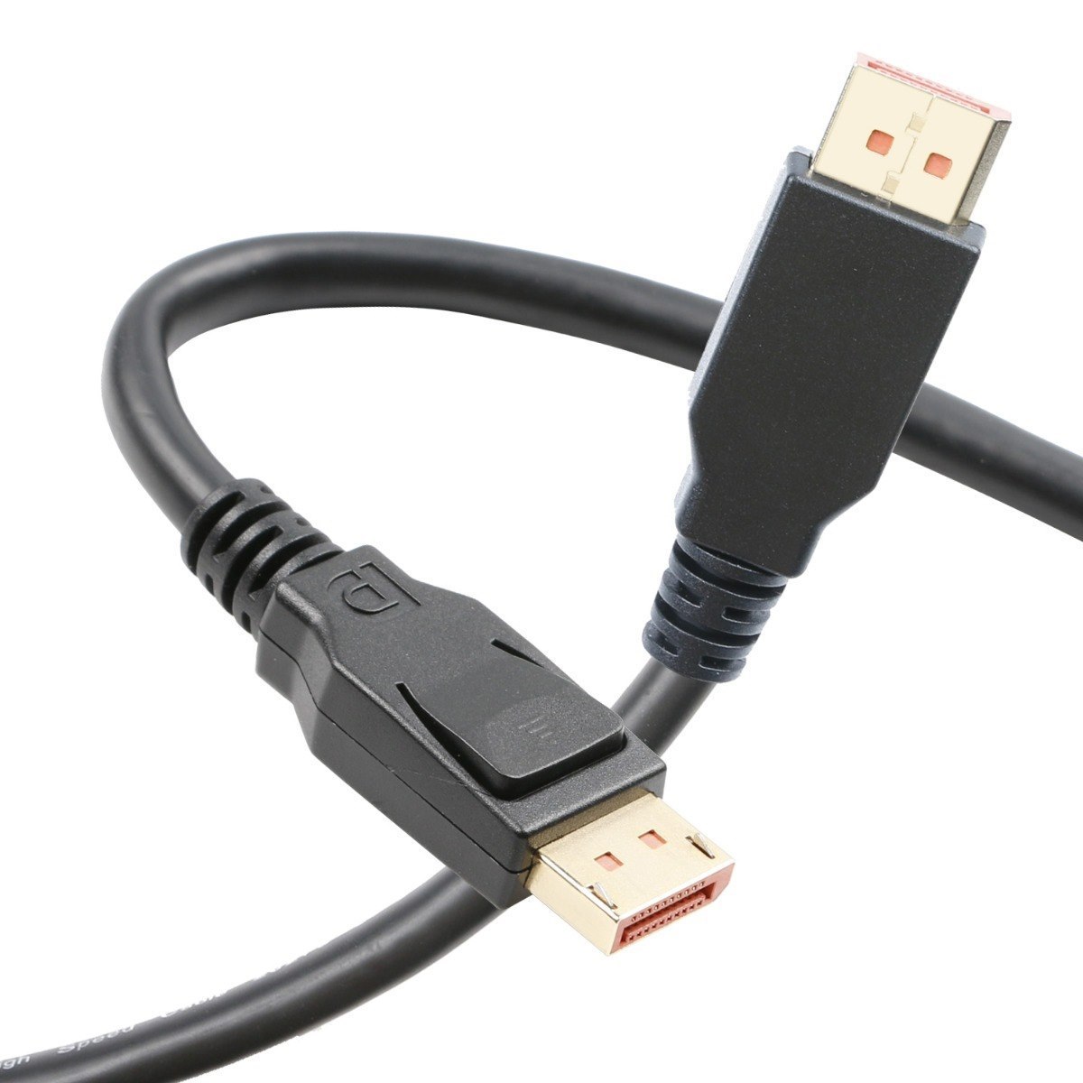 4Cabling 2M DisplayPort V1.4 Cable Male To Male | 8K @60Hz Black