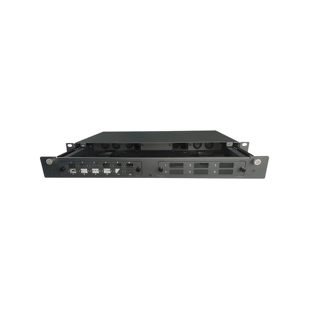 4Cabling 1Ru 12/24/48 Port Rack Mount Fibre Optic Patch Panel | Rodent Proof Fobot W/ Splice Cassette