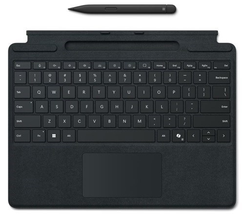 Microsoft Surface Co-Pilot Keyboard Type Cover Pro 8,9,10 With Slim Pen 2 - Black