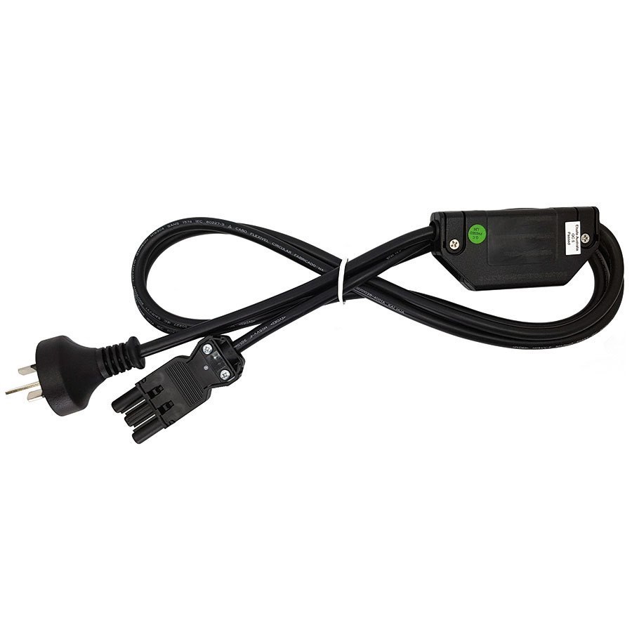 Oe Elsafe: Starter Cable 10A 2000MM Lead & Thermal Overload | Black