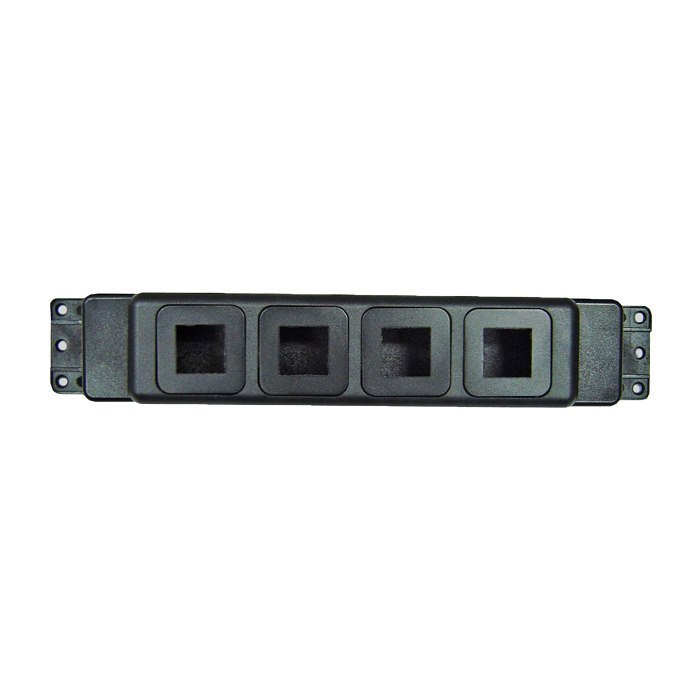 Oe Elsafe PB Series 4 Data Punch Outs Frame & Face Plates Black
