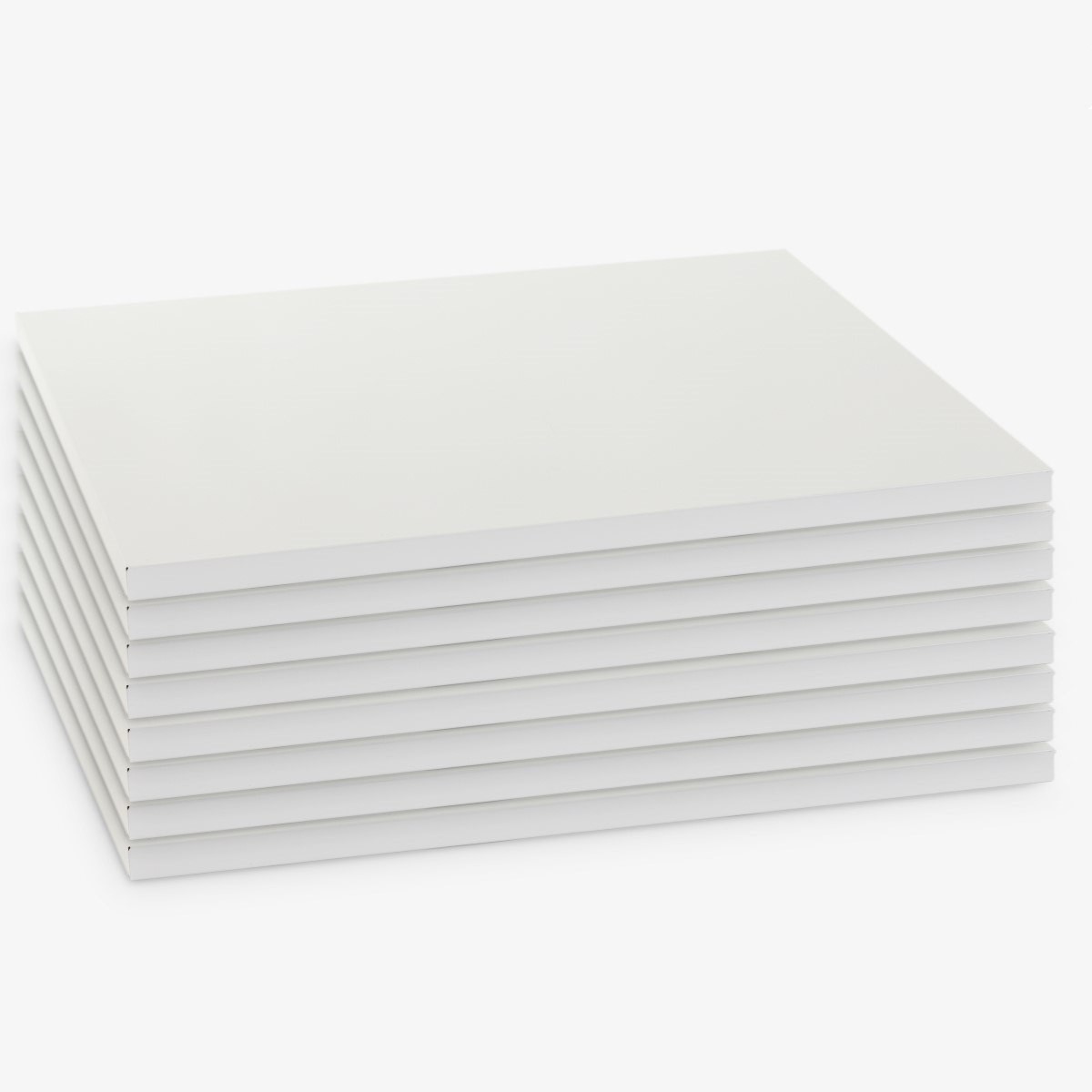 United Storage 2.00M X 0.60M Shelves White Set Of 8 (4 Bays)