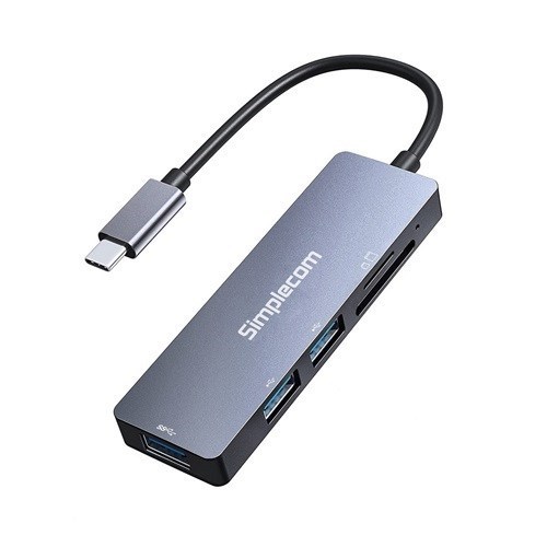 Simplcom SMP Uhb Multi-Port-Usb-C-5-In-1-Adapter