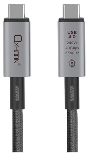 Just You PC Oxhorn Usb 4.0 Type C To Type C Gen3 Cable