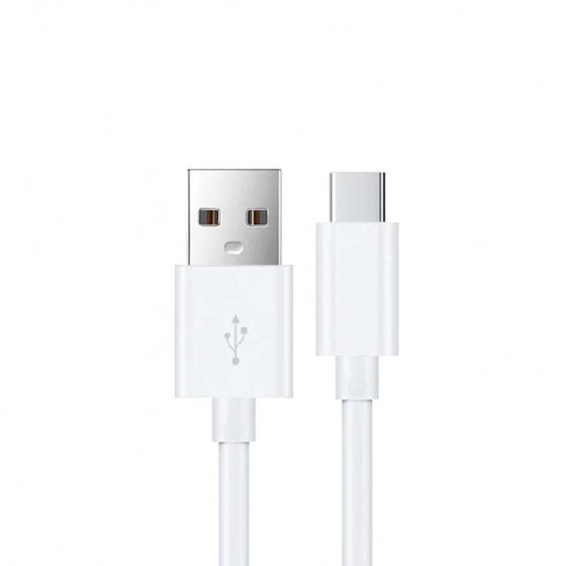 Usp Usb-C To Usb-A Cable (2M) White - 3A, Durable, Fast Charge, High Quality, Heavy Duty, Samsung Galaxy, iPad, MacBook, Google, Oppo, Nokia
